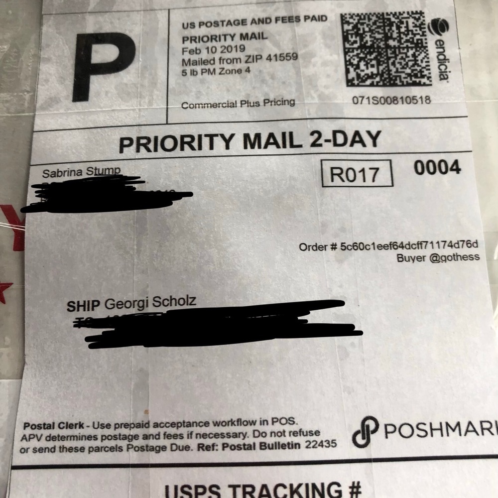 Shipping proof